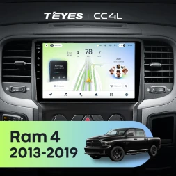 Штатная магнитола Teyes CC4L 6/64 с DTS Dodge Ram 4 DJ DS (2013-2019) F3