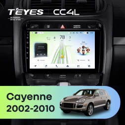 Штатная магнитола Teyes CC4L 6/64 с DTS Porsche Cayenne I 1 9PA (2002-2010)