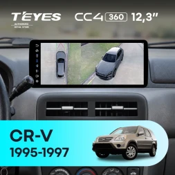 Штатная магнитола Teyes CC4 12.3" 360 8/128 Honda CR-V (1995-1997)