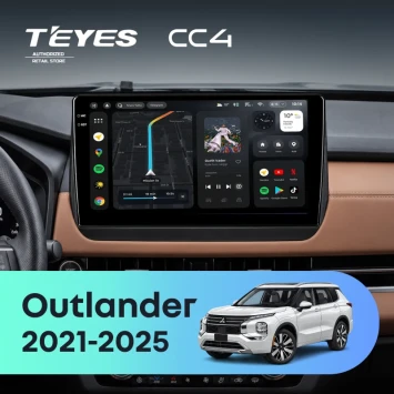 Штатная магнитола Teyes CC4 8/128 Mitsubishi Outlander GN0W (2021-2025) F2
