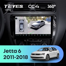 Штатная магнитола Teyes CC4 360 6/64 Volkswagen Jetta 6 (2011-2018)