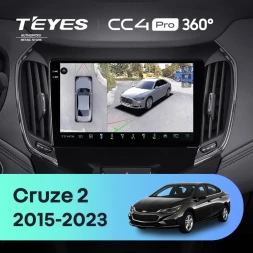 Штатная магнитола Teyes CC4 Pro 360 12/256 Chevrolet Cruze 2 (2015-2023)