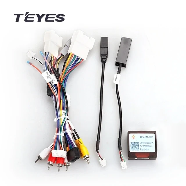 Проводка питания TEYES для Mitsubishi Pajero Sport 2 / L200 Triton (2008-2016) / Pajero Sport 3 (2016-2018) + Canbus для подключения Android ГУ