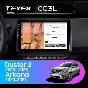 Штатная магнитола Teyes CC3L 4/32 Renault Arkana (2020-2023) F1