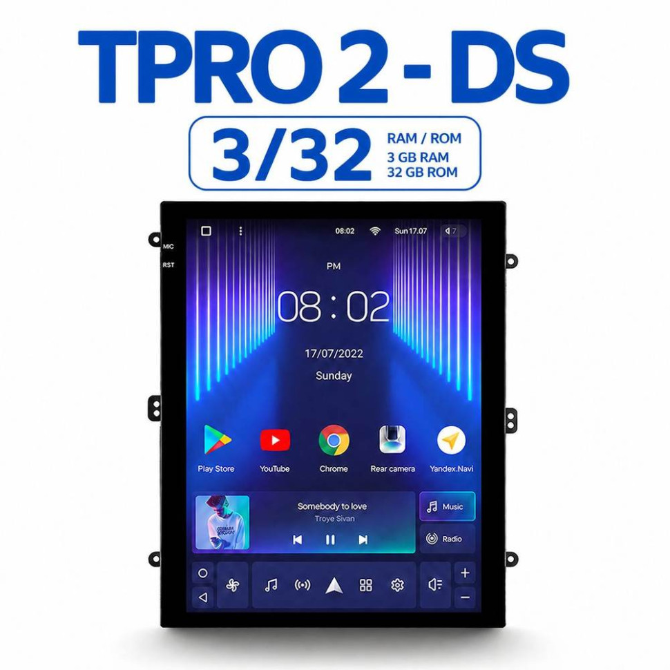 Магнитола Tesla style Teyes TPRO 2 DS 3/32 (9,7 дюймов)