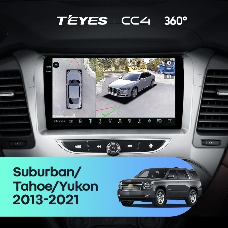 Штатная магнитола Teyes CC4 360 8/128 Chevrolet Tahoe K2UC (2013-2021)