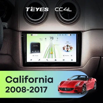Штатная магнитола Teyes CC4L 6/64 с DTS Ferrari California (2008-2017)