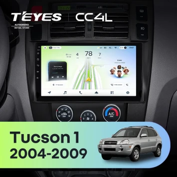 Штатная магнитола Teyes CC4L 4/64 Hyundai Tucson 1 (2004-2009) F2