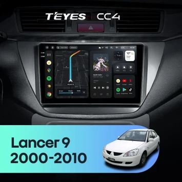Штатная магнитола Teyes CC4 6/64 Mitsubishi Lancer 9 CS (2000-2010)