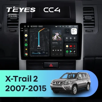 Штатная магнитола Teyes CC4 6/64 Nissan X-Trail T31 (2007-2015)