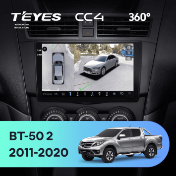 Штатная магнитола Teyes CC4 360 8/128 Mazda BT-50 (2011-2020) F1