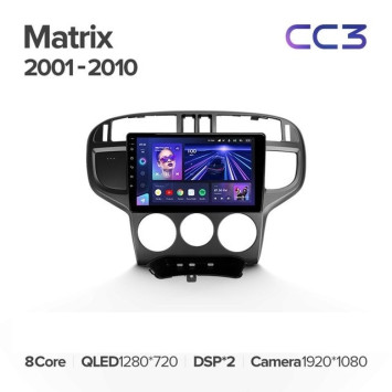 Штатная магнитола Teyes CC3L 4/32 Hyundai Matrix (2001-2010)