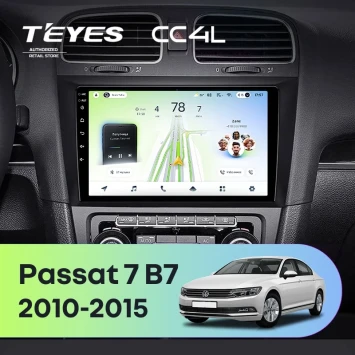Штатная магнитола Teyes CC4L 6/64 с DTS Volkswagen Passat 7 B7 (2010-2015)