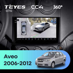 Штатная магнитола Teyes CC4 360 6/64 Chevrolet Aveo T250 (2006-2012)