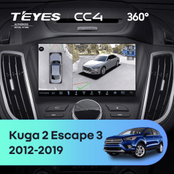 Штатная магнитола Teyes CC4 360 8/128 Ford Escape 3 (2012-2019) Тип-B