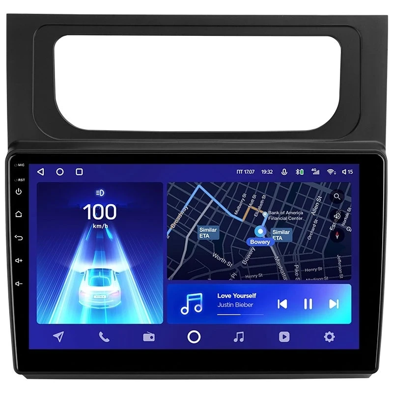 Переходная рамка Volkswagen Touran 2 1T (2010-2015) (10")
