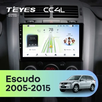 Штатная магнитола Teyes CC4L 4/64 Suzuki Escudo (2005-2015)