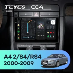 Штатная магнитола Teyes CC4 6/64 Audi A4 (2000-2009) (0din)