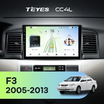 Штатная магнитола Teyes CC4L 6/64 с DTS BYD F3 (2005-2013)