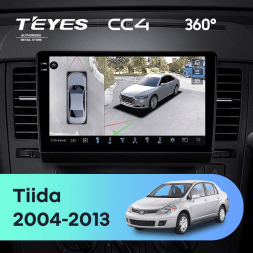 Штатная магнитола Teyes CC4 360 6/64 Nissan Tiida C11 (2004-2013) F2
