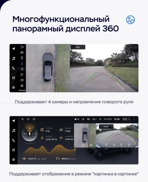 Штатная магнитола Teyes LUX ONE 360 6/128 Audi Q5 2 FY (2017-2024)