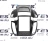 Переходная рамка Ford Kuga 2 / Escape 3 (2012-2019) (9,7")