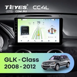 Штатная магнитола Teyes CC4L 6/64 с DTS Mercedes-Benz GLK-Class X204 (NTG 4.0) (2008-2012)