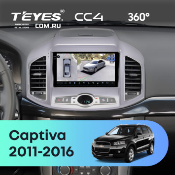 Штатная магнитола Teyes CC4 360 6/64 Chevrolet Captiva 1 C140 (2011-2016) F1