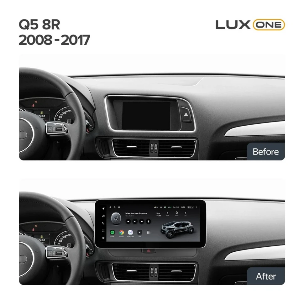 Штатная магнитола Teyes LUX ONE 6/128 Audi Q5 8R (2008-2017) (B)