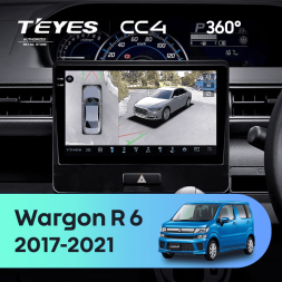 Штатная магнитола Teyes CC4 360 6/64 Suzuki Wagon R VI (2017-2021)