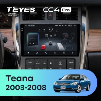 Штатная магнитола Teyes CC4 Pro 12/256 Nissan Teana 1 J31 (2003-2008) F3