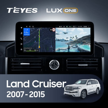 Штатная магнитола Teyes LUX ONE 4/64 Toyota Land Cruiser 200 (2007-2015) Тип-B