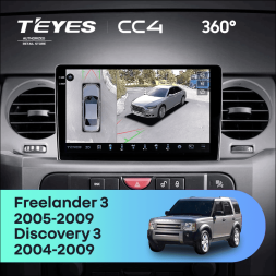 Штатная магнитола Teyes CC4 360 6/64 Land Rover Freelander 3 (2005-2009)