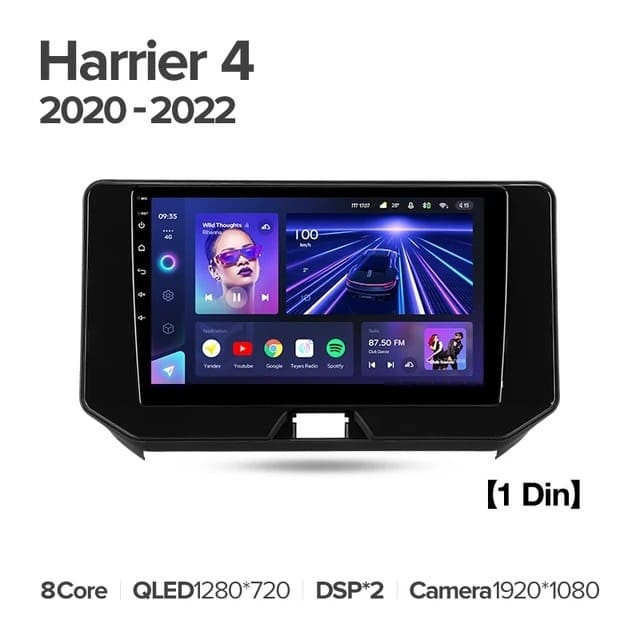 Штатная магнитола Teyes CC3L 4/32 Toyota Harrier 4 XU80 (2020-2022)