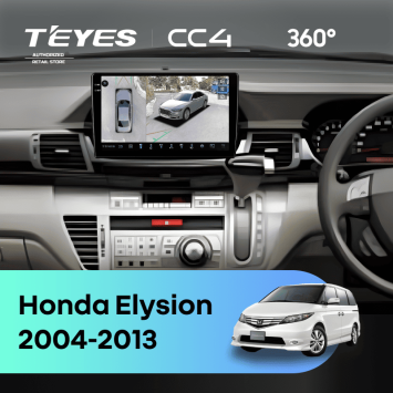 Штатная магнитола Teyes CC4 360 6/64 Honda Elysion (2004-2013)