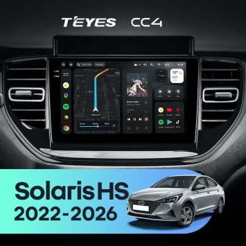 Штатная магнитола Teyes CC4 6/64 Solaris HS (2022-2026)