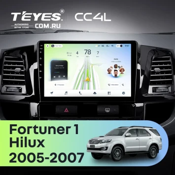 Штатная магнитола Teyes CC4L 4/64 Toyota Hilux (2005-2007) F2