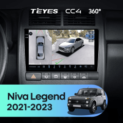 Штатная магнитола Teyes CC4 360 8/128 LADA Niva Legend (2021-2023)
