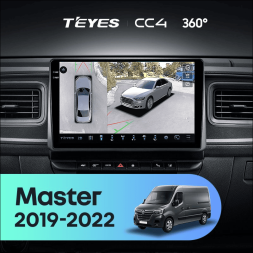 Штатная магнитола Teyes CC4 360 8/128 Renault Master (2019-2022)