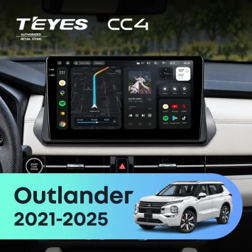 Штатная магнитола Teyes CC4 6/64 Mitsubishi Outlander GN0W (2021-2025) F3