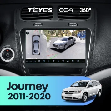 Штатная магнитола Teyes CC4 360 8/128 Dodge Journey JC (2011-2020)