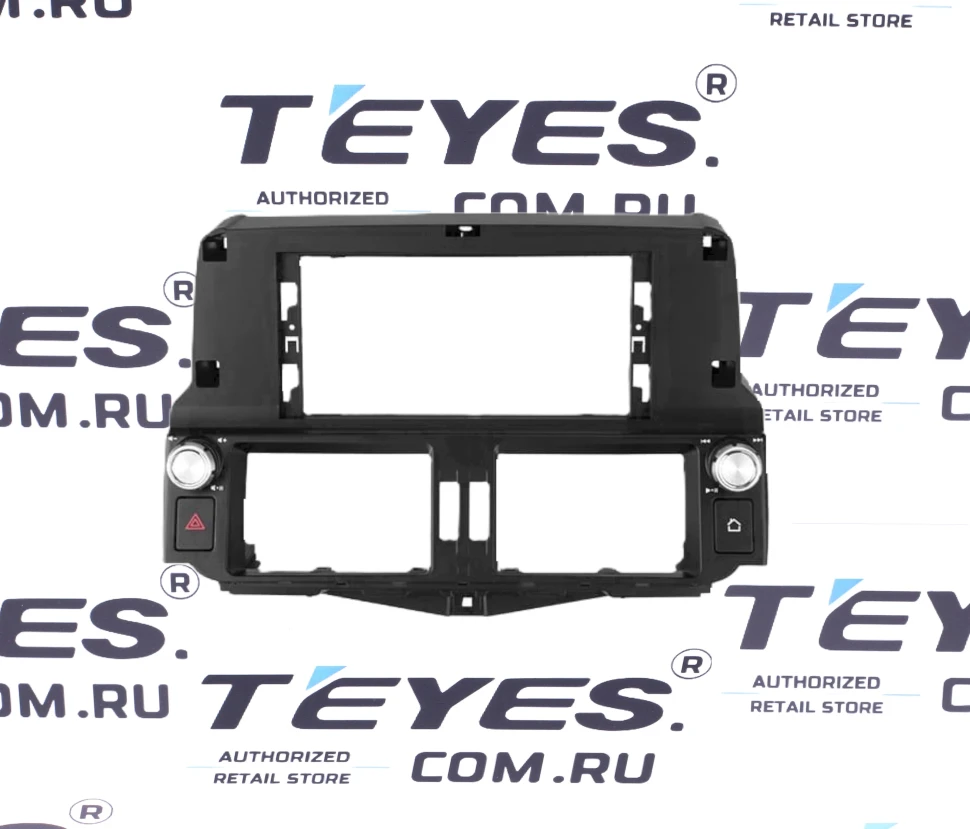 Переходная рамка Toyota Land Cruiser Prado 150 (2009-2013) (12,3")