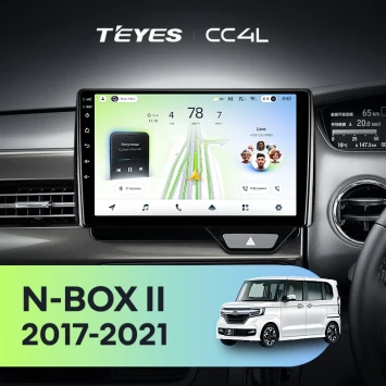 Штатная магнитола Teyes CC4L 6/64 с DTS Honda N-BOX 2 JF3/4 (2017-2021) Правый руль