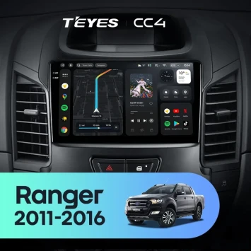 Штатная магнитола Teyes CC4 8/128 Ford Ranger (2011-2016) F2