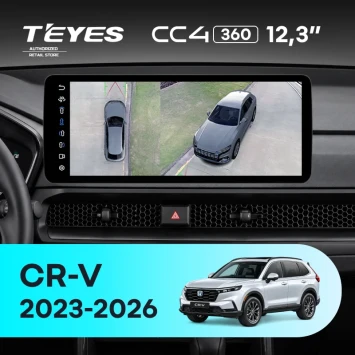 Штатная магнитола Teyes CC4 12.3" 360 8/128 Honda CR-V (2023-2026)
