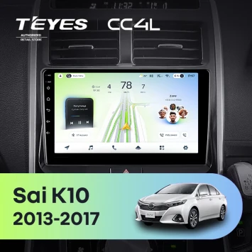 Штатная магнитола Teyes CC4L 6/64 с DTS Toyota Sai K10 (2013-2017)