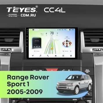 Штатная магнитола Teyes CC4L 6/64 с DTS Land Rover Range Rover Sport 1 (2005-2009)