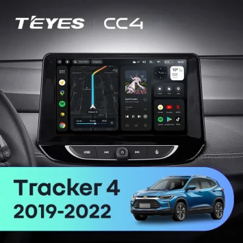 Штатная магнитола Teyes CC4 6/64 Chevrolet Tracker 4 (2019-2022) Тип-B (0din)