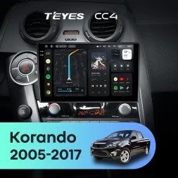 Штатная магнитола Teyes CC4 6/64 SsangYong Korando Sports (2005-2017)