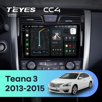Штатная магнитола Teyes CC4 8/128 Nissan Teana J33 (2013-2015) Тип-B